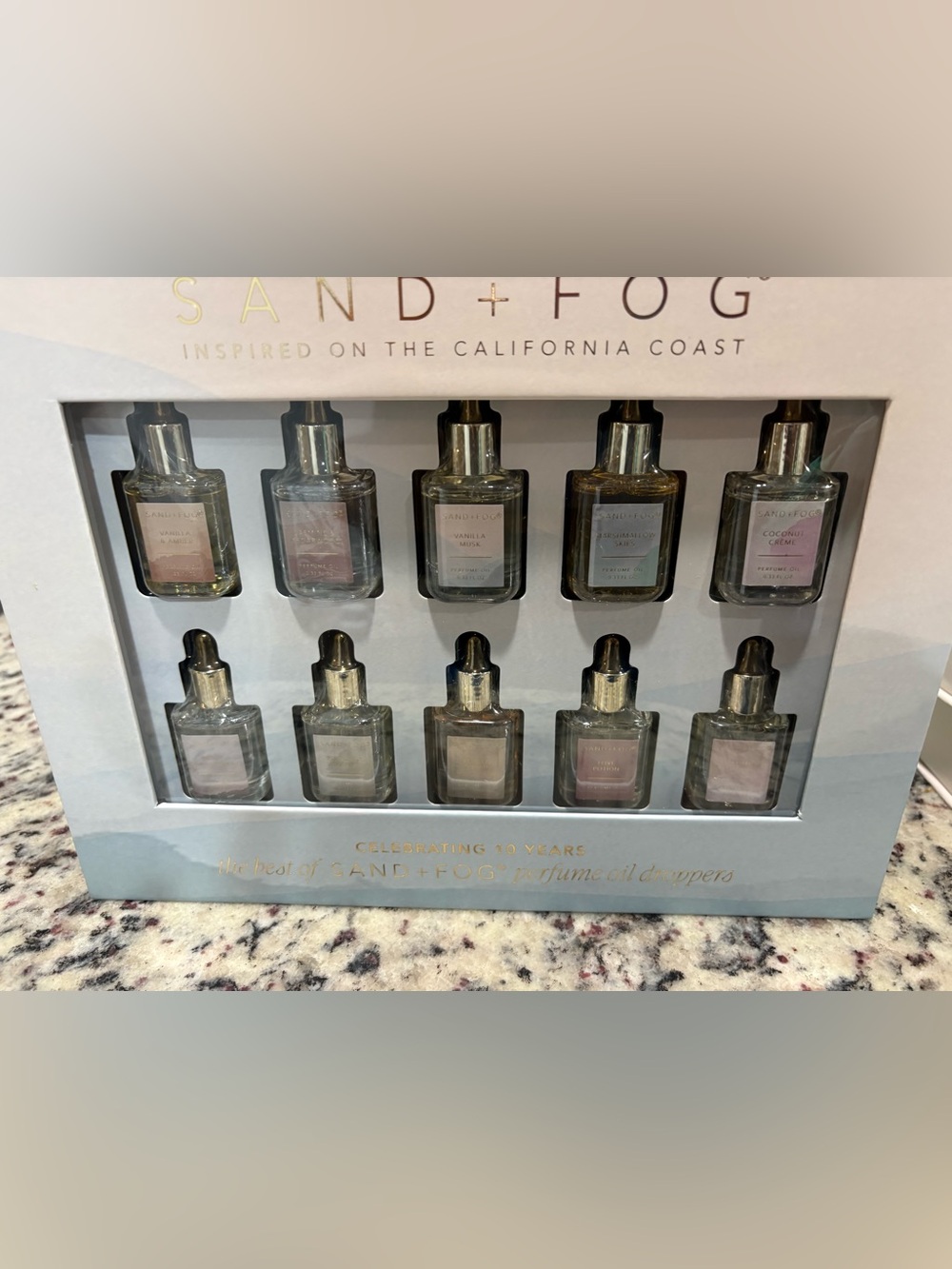 Anniversary edition Oils - anniversary set